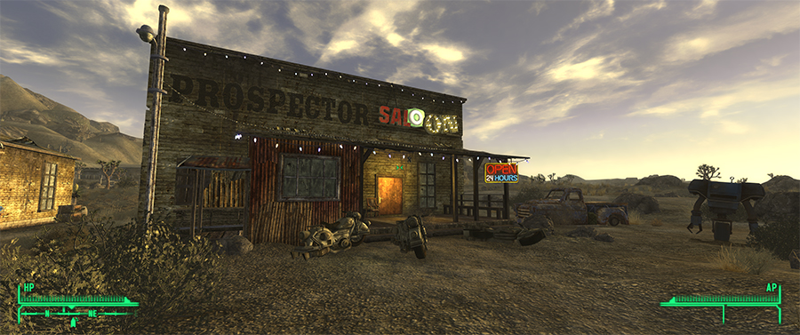 폴아웃 뉴베가스 fallout new vegas 21:9 해상도로 게임하기